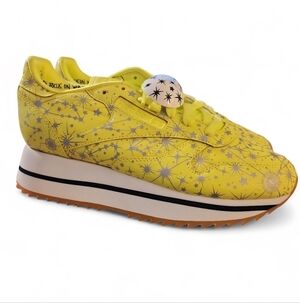 Reebok Classic x Melody Ehsani Low Top Sneaker Constellation Yellow Neon Size 8